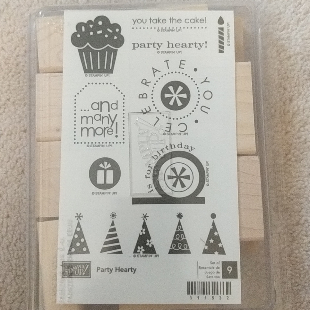Stampin' Up Party Hearty